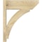 Ekena Millwork Thorton Slat Rough Sawn Outlooker, Douglas Fir, 8"W x 24"D x 28"H OUT08X24X28THR06RDF - alternate 4